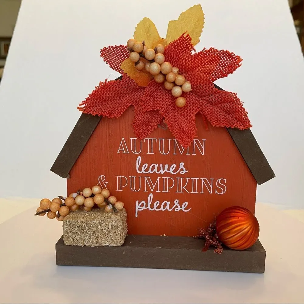2/$30 AUTUMN TIER TRAY DECOR‎
